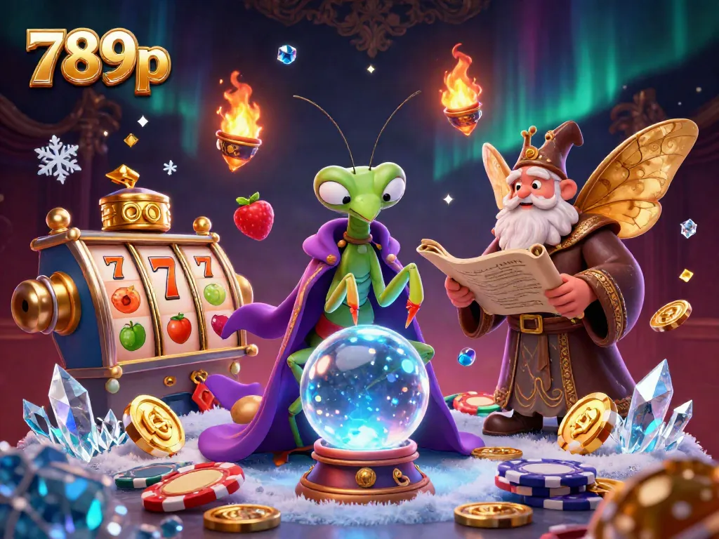 Experience thrilling gaming adventures with 789p's vibrant slot world, featuring fortune tellers and mystical elements.