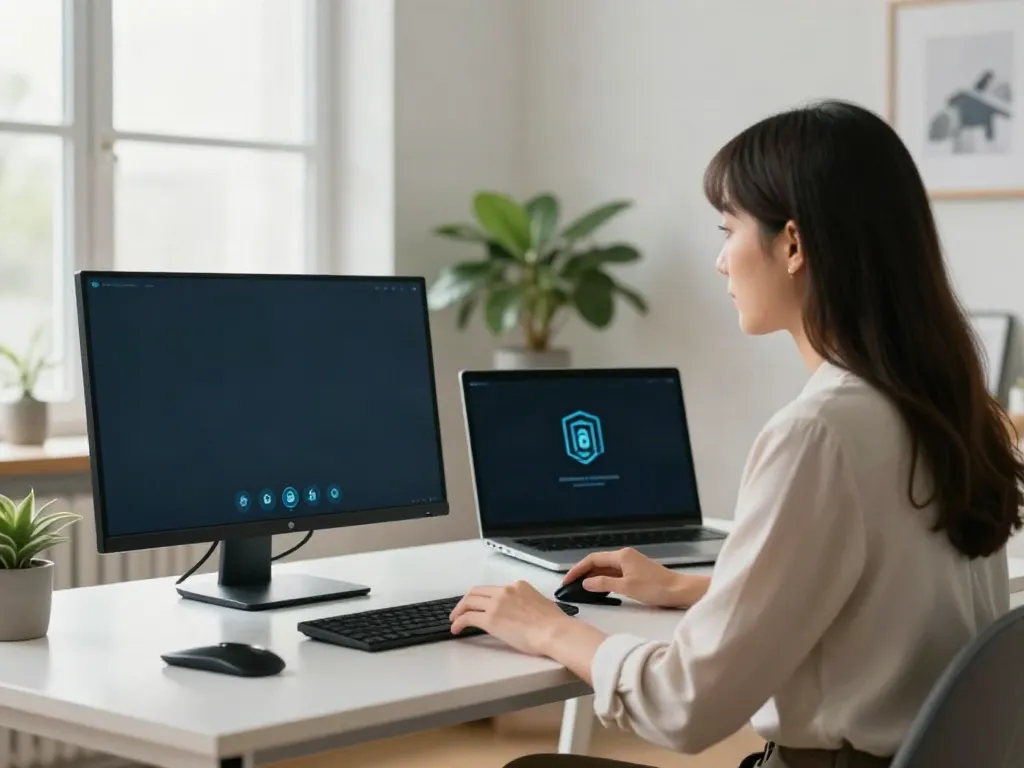 Deepfake protected Online Video Calls in a secure home office setting