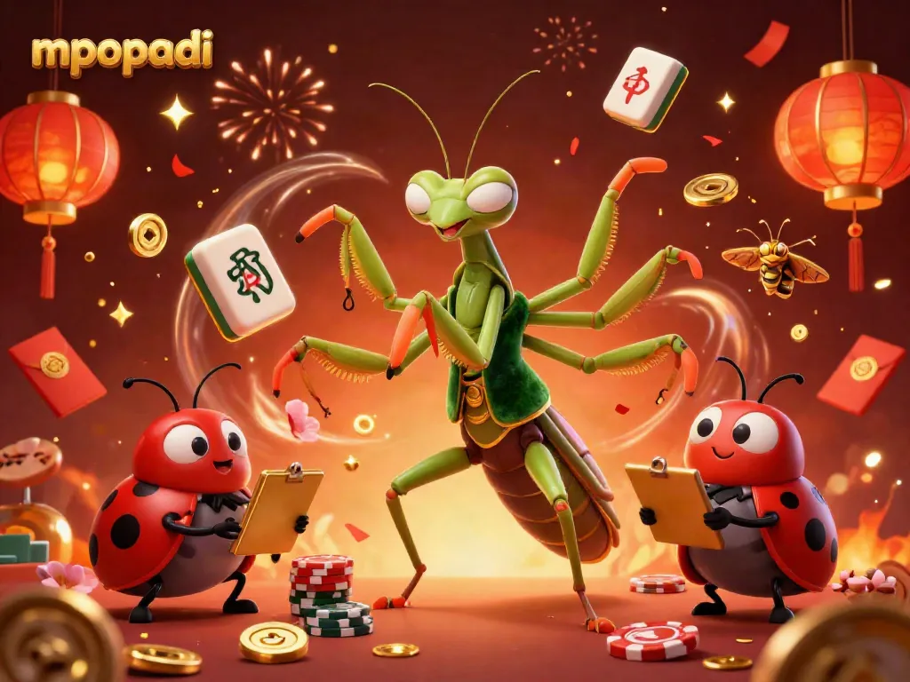 Get ready to win with mpopadi at this online casino filled with festive elements and engaging characters.